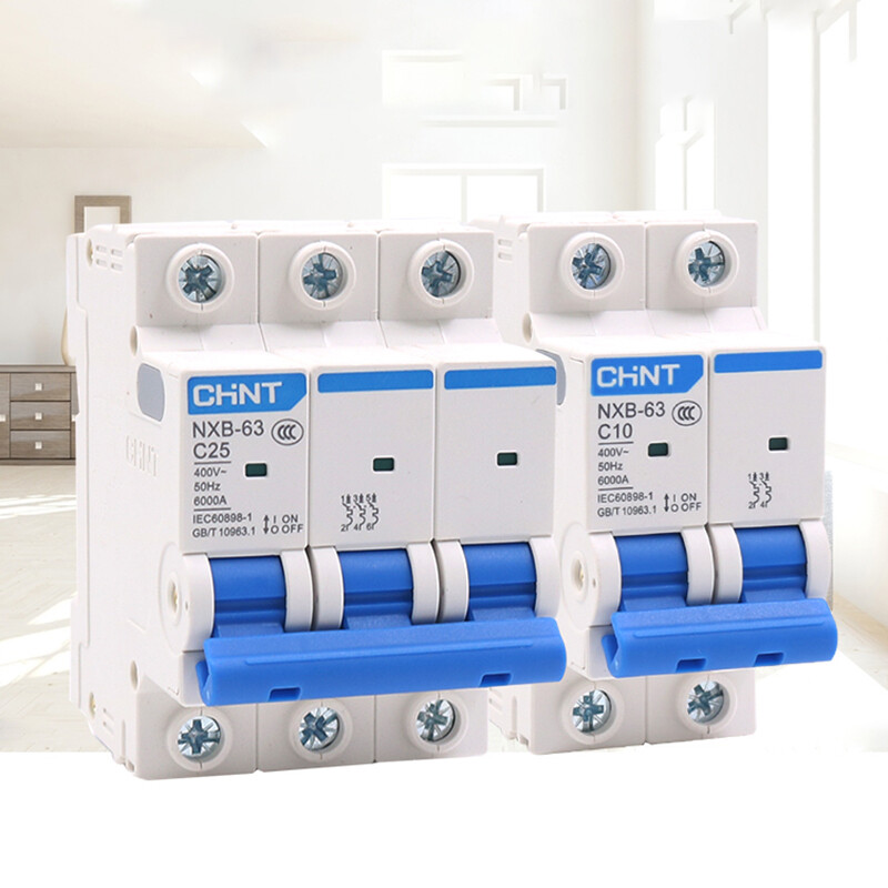 NXB-63 1/2/3/4 Pole 1,2,3,4,6,10-63A MCB Circuit Breaker