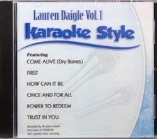 Lauren Daigle Volume 1 Karaoke Style NEW CD G Daywind 6 Songs