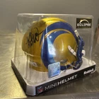 Kurt Warner Signed Mini Helmet Rams Beckett Authenticated