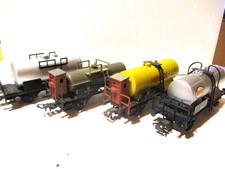 Modelleisenbahn Spur H0. Schicht / Roco Kesselwagenset. Gebraucht ohne OVP.