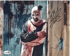 David Howard Thornton signed 8x10 Photo Art the Clown Terrifier JSA