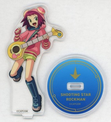Capcom KAPU Kuji Mega Man Acrylic Stand Panel Misora Hibiki C-3 Prize