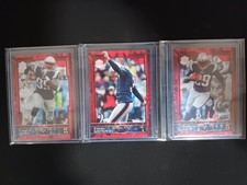 2015 Topps 60th Anniversary New England Patriots Refractor Lot Red /60