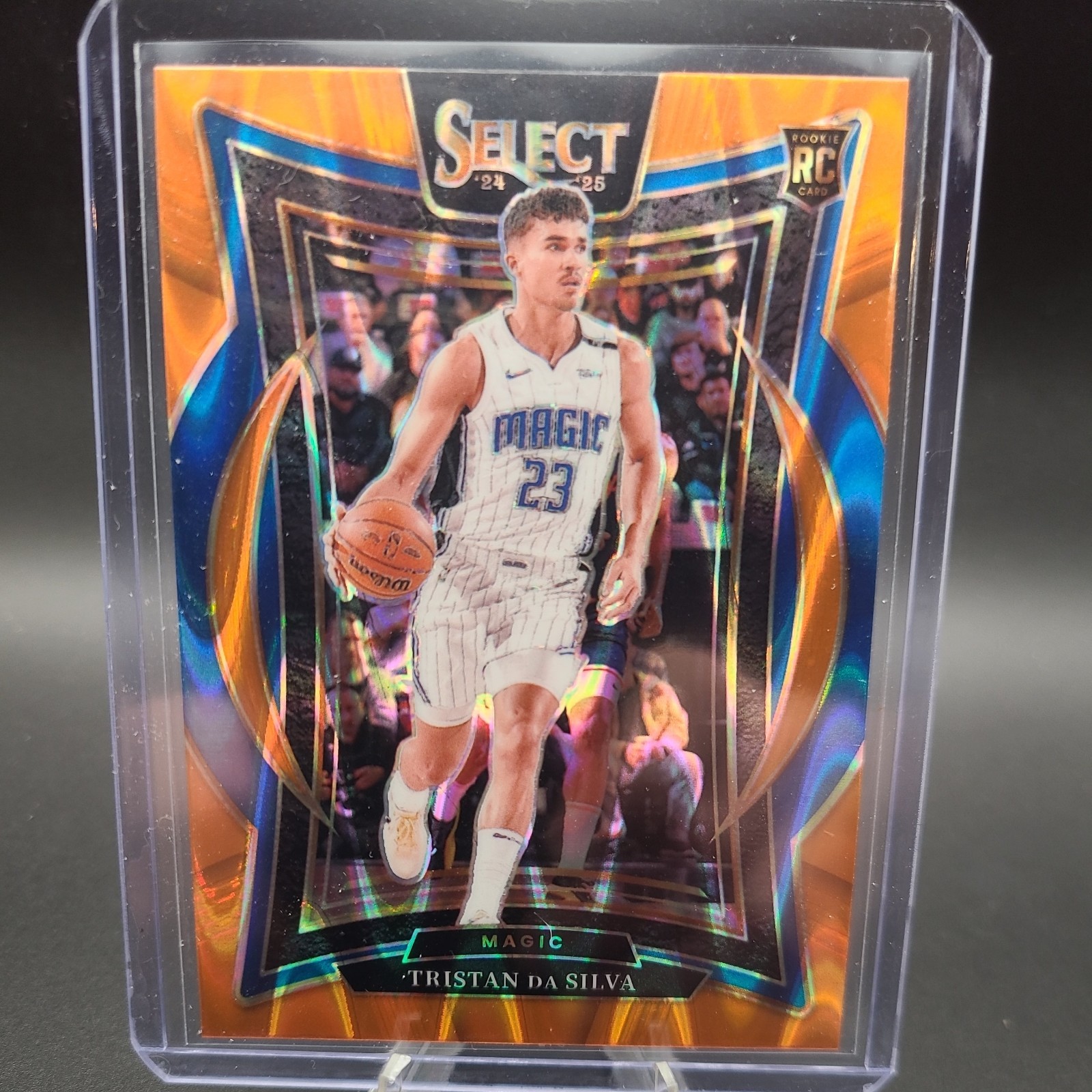 2024 Panini Select #83 Tristan Da Silva Orange Flash Prizm Rookie RC