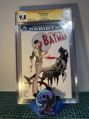 All Star Batman #1, CGC 9.8, White Pages, Jae Lee Signature, Exquisite