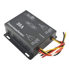 INVERTER CONVERTITORE AUTO DA 30A AMP DC DA 24V A 12V AUTO CAMION CAMPER