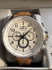 Invicta S1 Rally Champion Men's Watch. Leather W/ Limited Edition Shelby500 Box