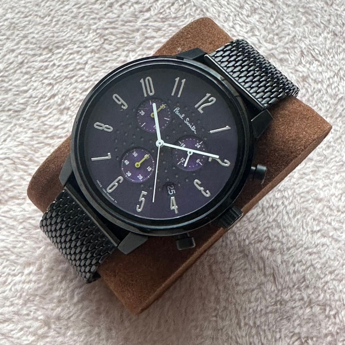で*け様 Paul Smith 腕時計 Church Street Chrono Paul Smith Church Street Chronograph Watch Black Date… - Gem