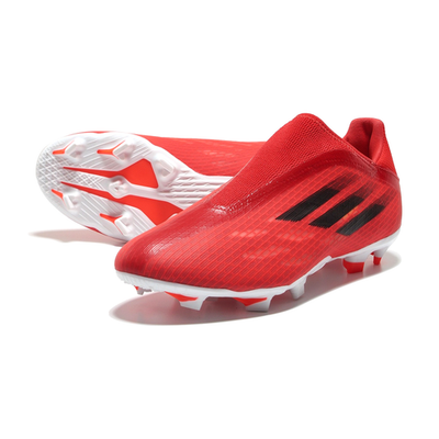 adidas Speed Flow Laceless Firm Ground Boots Cleats Soccer Men