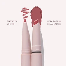 NWT Wander Beauty Women Lipsetter Dual Lipstick & Liner ,on the mauve-OS