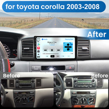 Android 13 For Toyota Corolla 2003-2008 Car Stereo Radio GPS Navi WIFI Cam 64G
