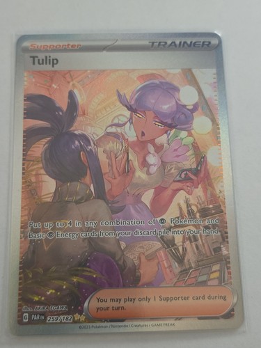 Tulip 259/182 Paradox Rift Holo Special Illustration Rare POKEMON