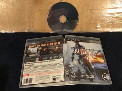 BATTLEFIELD 4 FOUR PLAYSTATION 3 THREE GAME PLAY STATION preowned complete inbox