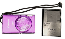 Canon IXY 430F IXUS Purple Digital Camera 【Excellent】【From Japan】1dayshipping