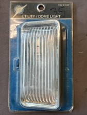 Universal 12v Utility Dome Light Chrome