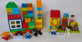 LEGO DUPLO 10819 My First Garden & 10572 All-in-One-Box-of-Fun