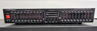 TESTED. RARE AudioSource EQ-Seven Graphic Equalizer. Very Nice, Works Well
