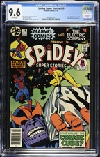 Spidey Super Stories #39 CGC 9.6 Thanos & Hellcat Appearances White  Marvel 1979