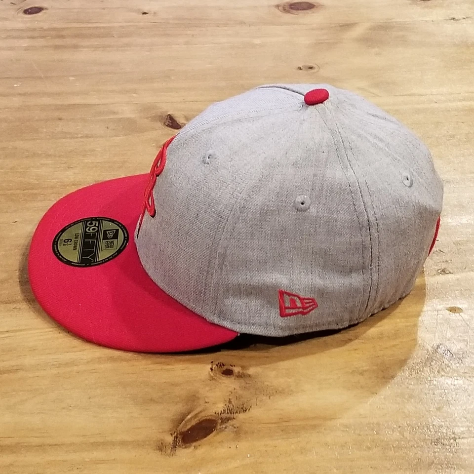 Houston Rockets Hat New Era Size 6 7/8 Fitted 59Fifty Low Profile Youth Kids - Image 2 of 4