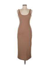 Fashion Nova Women Brown Casual Dress M