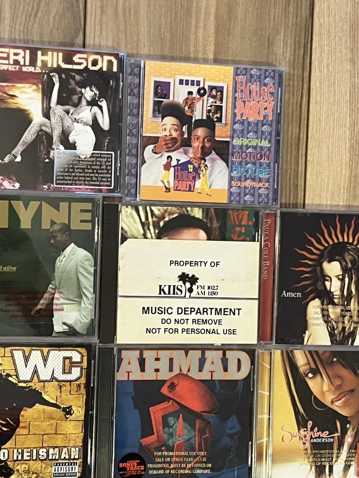 Lot Of 28 Promo Promotional Copies CD's Rap Hip Hop Pop Alt Rock Mixed Music Foto 3 de 4