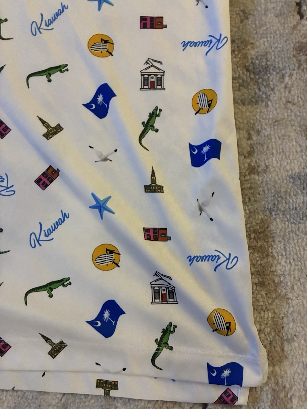 Backspin Golf Threads White Multicolor Basic Golf… - image 2