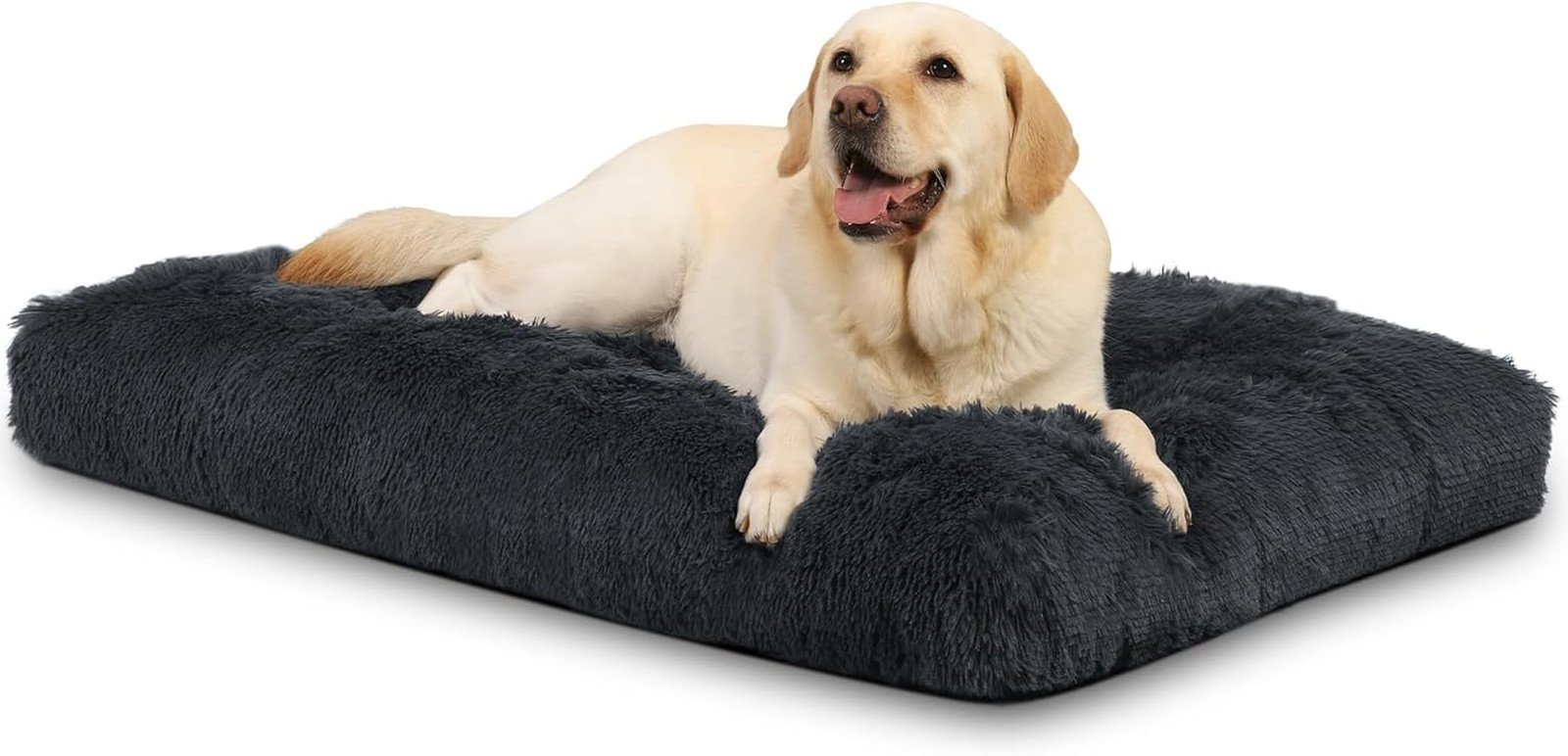 Cuccia Cane Interno 90x60cm Peluche Mo - Cuscino Rilassante Antistress