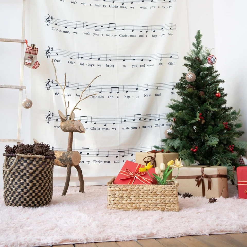 Wicker Basket Storage Organizing Bin Large Rectangular Water Hyacinth Shelf - Image 4 of 4