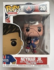 Neymar Jr. Funko Pop #20 firmado PSA/DNA LOA Paris Saint Germain Brasil ¡Ver fotos!