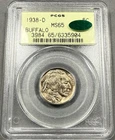 1938-D Buffalo Nickel 5c - PCGS MS65 CAC - OGH Green Holder Choice BU