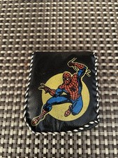 Vintage 1978 Marvel Comics Spider-Man Wallet Made in Hong Kong In Black