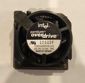 激レア♥Intel PODP 5V 125MHz　OverDrive CPU Amazon.com: Intel Pentium OverDrive Processor 83-MHz Pentium