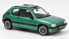Peugeot 205 GTi Griffe 1991 Green 1:18 Diecast Model Car | Norev