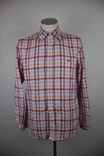 HARMONT & BLAINE CAMICIA UOMO TG. L MAN CASUAL VINTAGE SHIRT COTONE COTTON LOGO