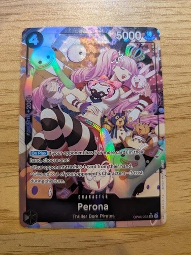 Perona OP06-093 Alt Art - Wings of the Captain (OP06) NM