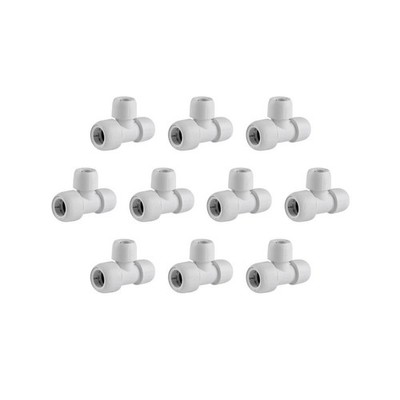 Wavin T-Stück Reduziert Abgang 28mm 90° Polybutylen HD13/28W 10er Set