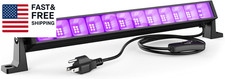 40W LED Black Light Bar for Glow Party, Blacklight with Plug Switch, Each Light