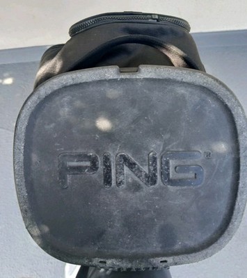 TZ GOLF - Ping 4 SERIES Black Stand Bag 6 Pockets 4 Way Padded Top
