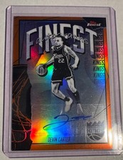 2025-26 Topps Finest - Autographs Devin Carter #FAU-DC Orange /25 Refractor (AU)