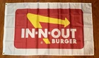 In-N-Out Burger 3x5 Feet Flag Banner restaurant gift memorabilia decor