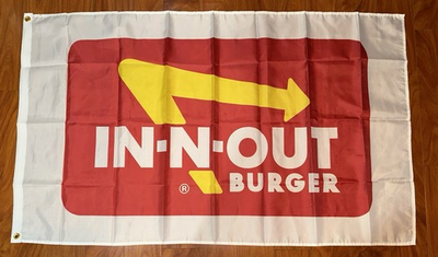 #ad #ad In N Out Burger 3x5 Feet Flag Banner restaurant gift memorabilia decor $17.95