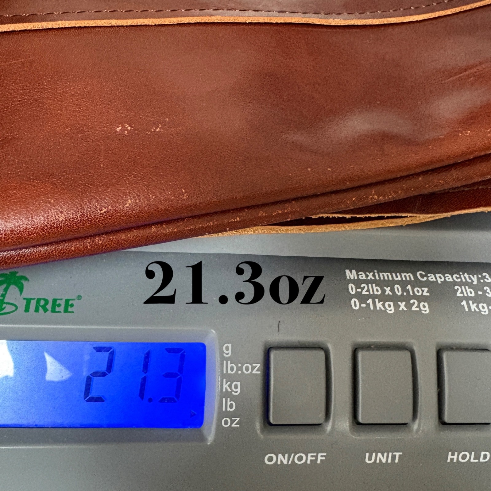 bag handmade leather large rectangle crossbody un… - image 10