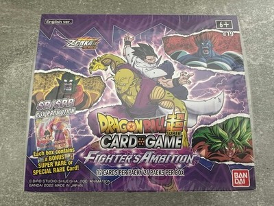 Dragon Ball Super Card Game - Fighter´s Ambition B19 Display - EN- NEU & OVP!