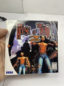 House of the Dead 2 (Sega Dreamcast, 1999) COMPLETE! Tested Working
