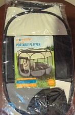 PawsLife Portable Playpen Small Dogs Cats Puppy Indoor Outdoor Folding 20lb. NEW