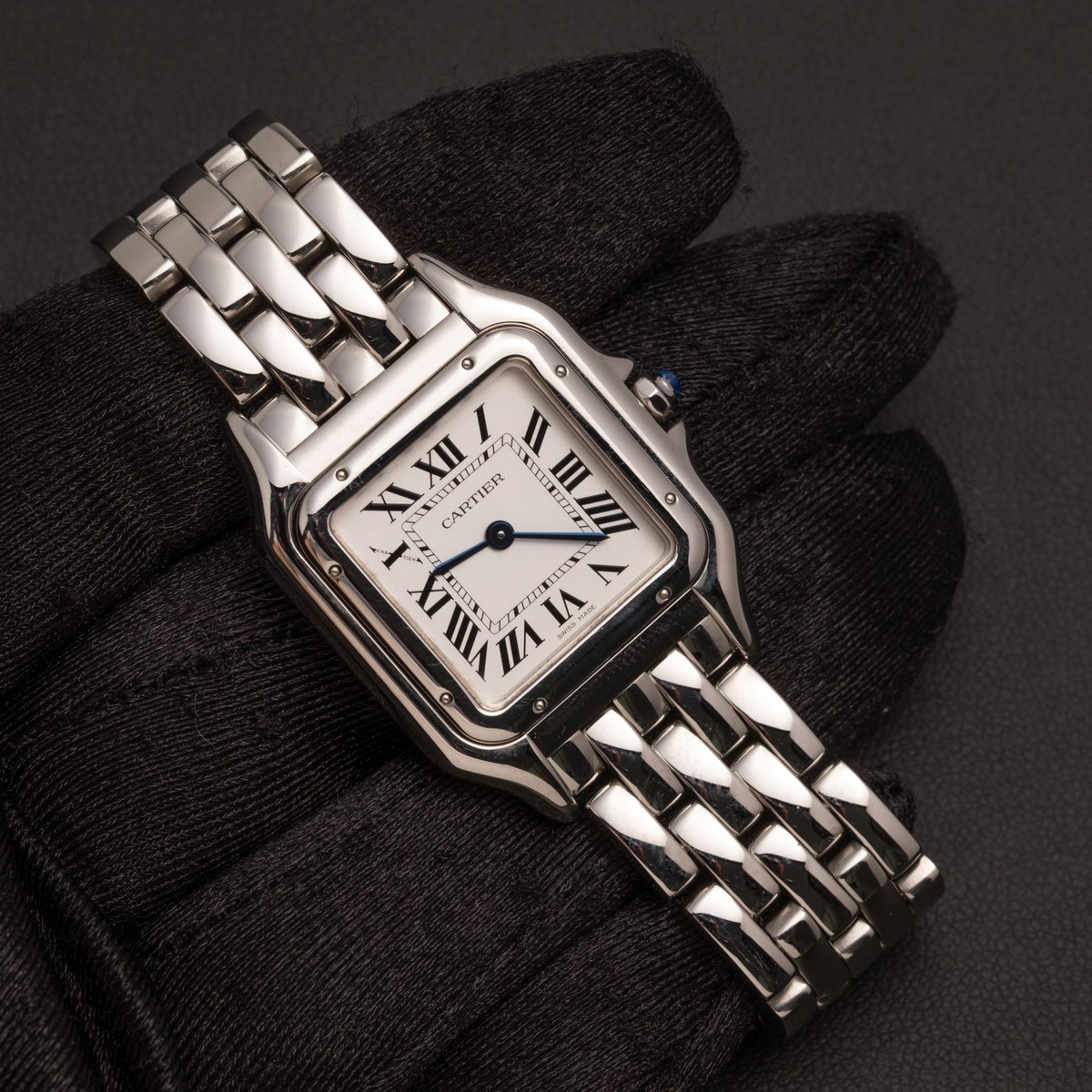 Panthere de Cartier Watch Stainless Steel Medium 4016 BOX & PAPERS