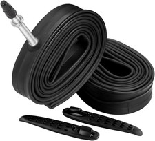 2 Pack 700 X 23-25C Road Bike Inner Tubes, 60Mm Presta Valve Premium Quality But