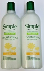 simple bath cream