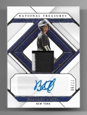 77/99 brando mayea 2023 national treasures diamond autograph patch auto #dia-bm