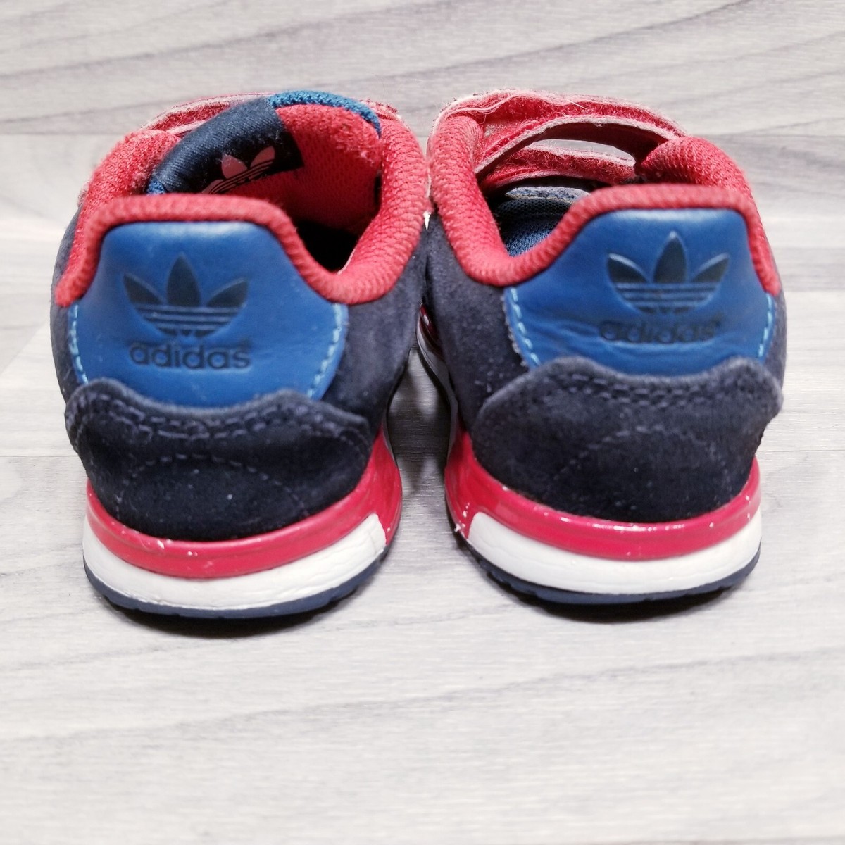 ADIDAS ZX 850 Running Shoes Boys Toddler Sz 7 7K Red White